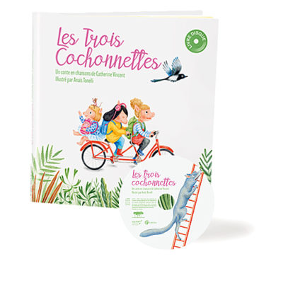 LES TROIS COCHONNETTES - LE LABEL DANS LA FORET