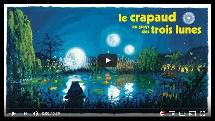 Le crapaud au pays des trois lunes