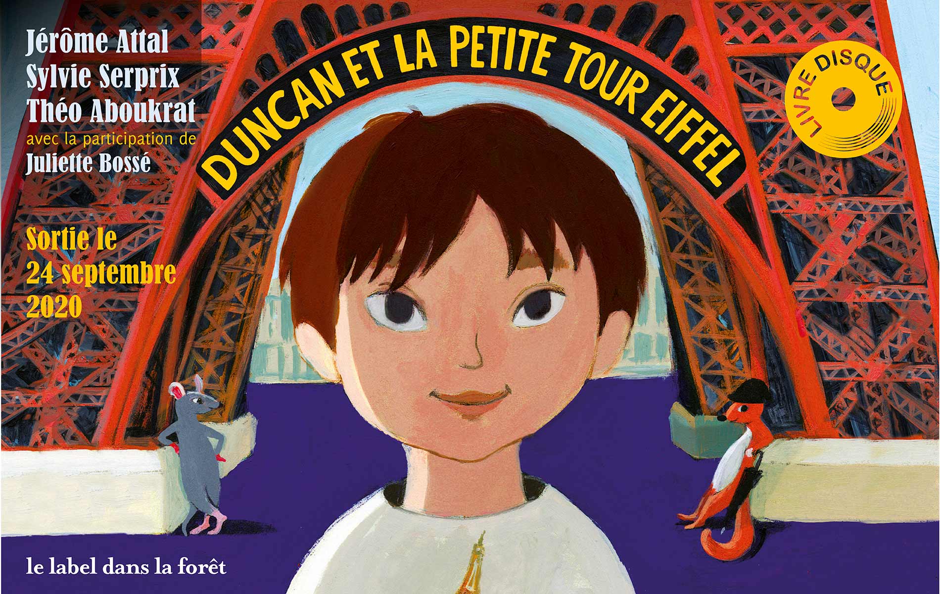 Le Label dans la Foret - Duncan et la Petite Tour Eiffel - Slider